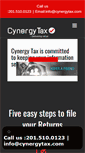 Mobile Screenshot of cynergytax.com
